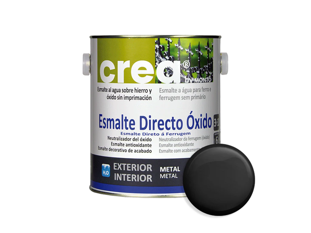 Crea Esmalte Directo Óxido | Esmalte Antioxidante al Agua | Directo sobre Metal Oxidado - Image 4