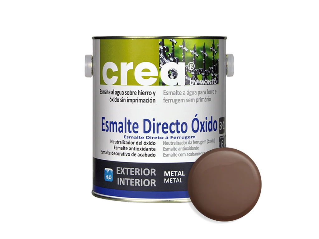 Crea Esmalte Directo Óxido | Esmalte Antioxidante al Agua | Directo sobre Metal Oxidado - Image 5
