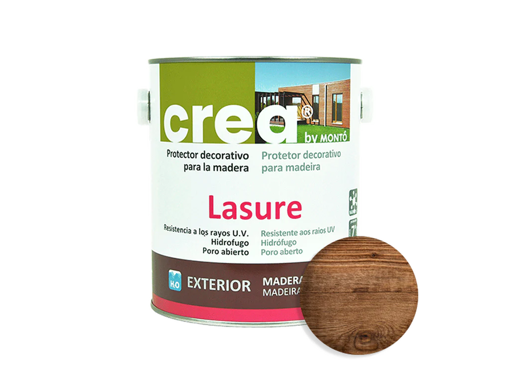 Protector al agua de madera: Crea Lasure Mate - Image 4