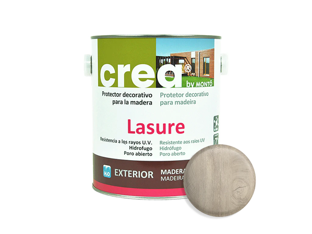 Crea Lasure Satinado | Protector al Agua para Madera | Acabado Poro Abierto con Protección UV - Image 3