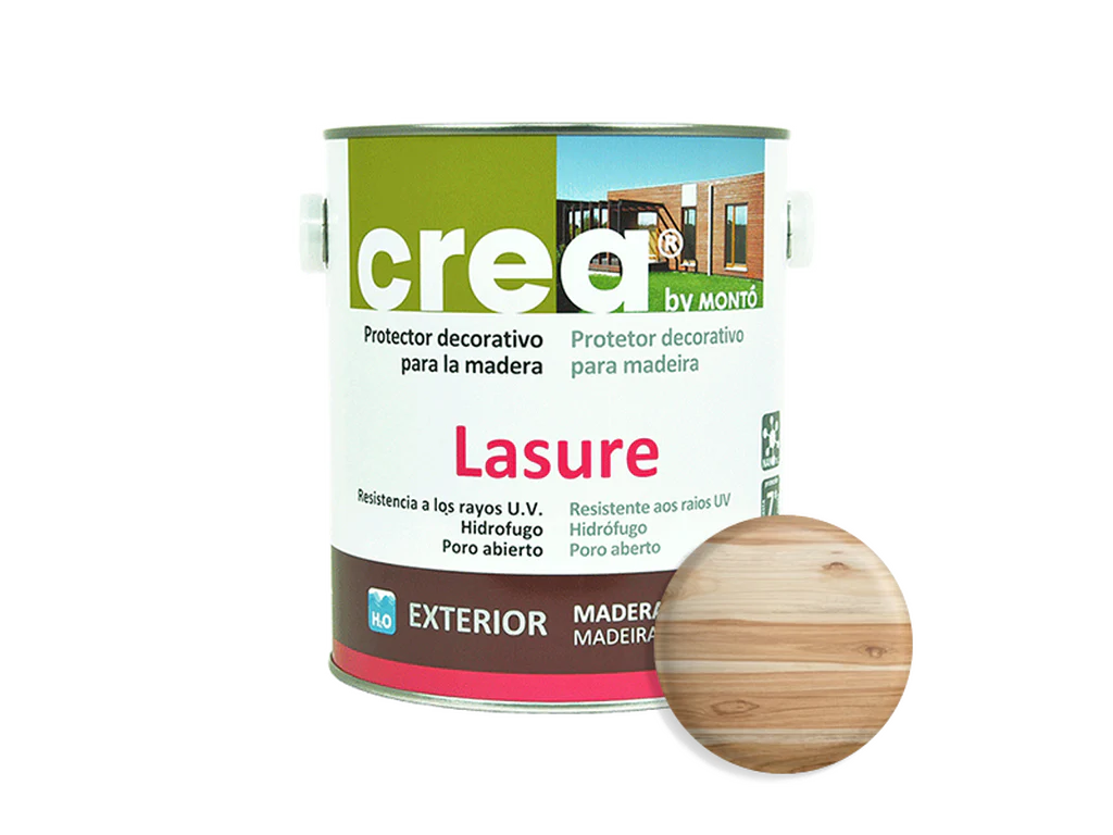 Crea Lasure Satinado | Protector al Agua para Madera | Acabado Poro Abierto con Protección UV - Image 5