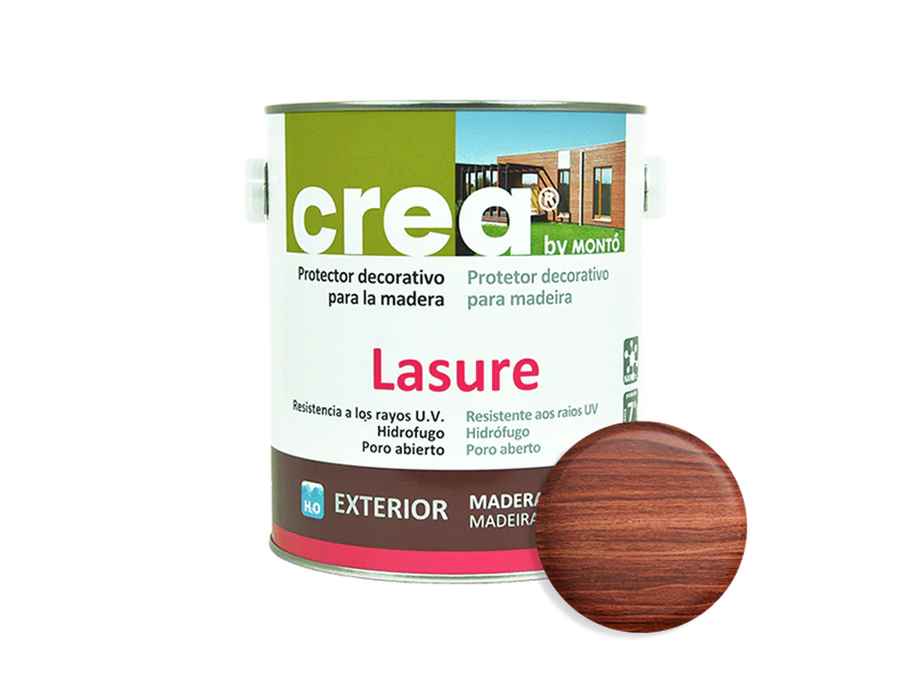 Crea Lasure Satinado | Protector al Agua para Madera | Acabado Poro Abierto con Protección UV - Image 6