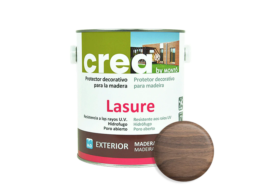 Crea Lasure Satinado | Protector al Agua para Madera | Acabado Poro Abierto con Protección UV - Image 7