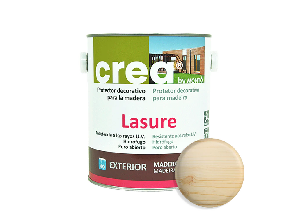 Crea Lasure Satinado | Protector al Agua para Madera | Acabado Poro Abierto con Protección UV - Image 8