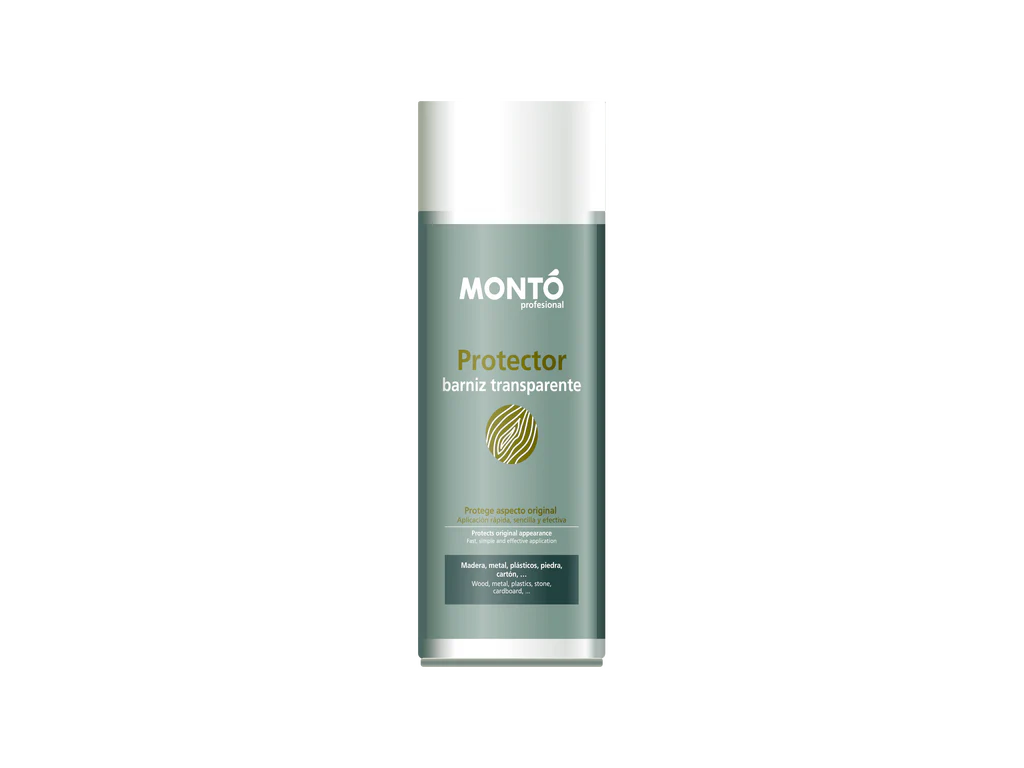 Montospray Barniz Protector | Barniz Transparente en Spray | Protección Duradera y Alta Resistencia