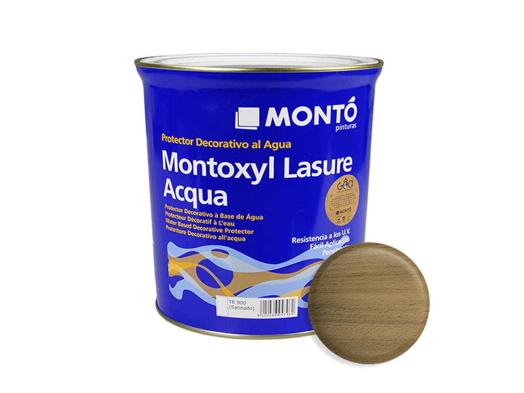 Montoxyl Lasure Acqua Satinado | Lasure al Agua para Madera Interior y Exterior | Protección UV y Poro Abierto - Image 11