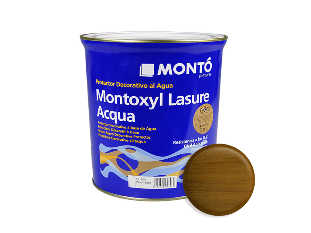 Montoxyl Lasure Acqua Satinado | Lasure al Agua para Madera Interior y Exterior | Protección UV y Poro Abierto - Image 13