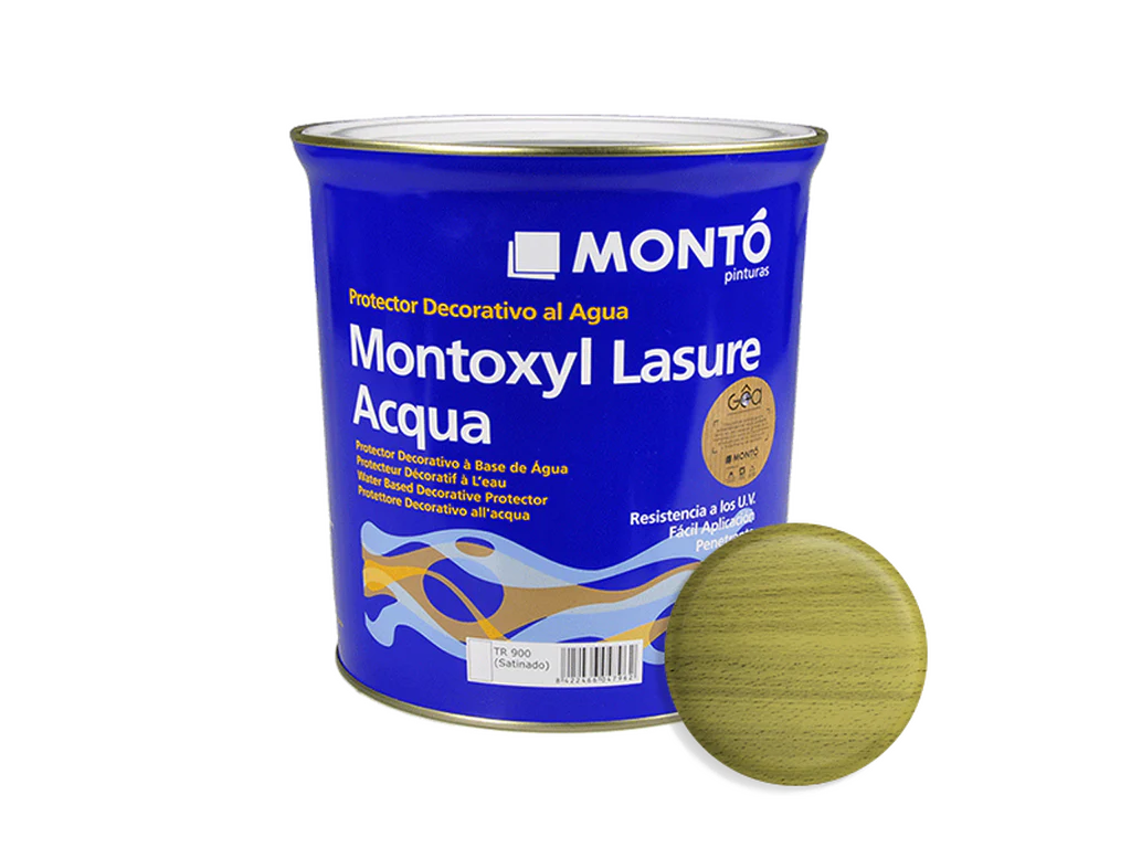Montoxyl Lasure Acqua Satinado | Lasure al Agua para Madera Interior y Exterior | Protección UV y Poro Abierto - Image 16