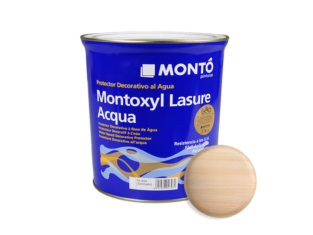 Montoxyl Lasure Acqua Satinado | Lasure al Agua para Madera Interior y Exterior | Protección UV y Poro Abierto - Image 17