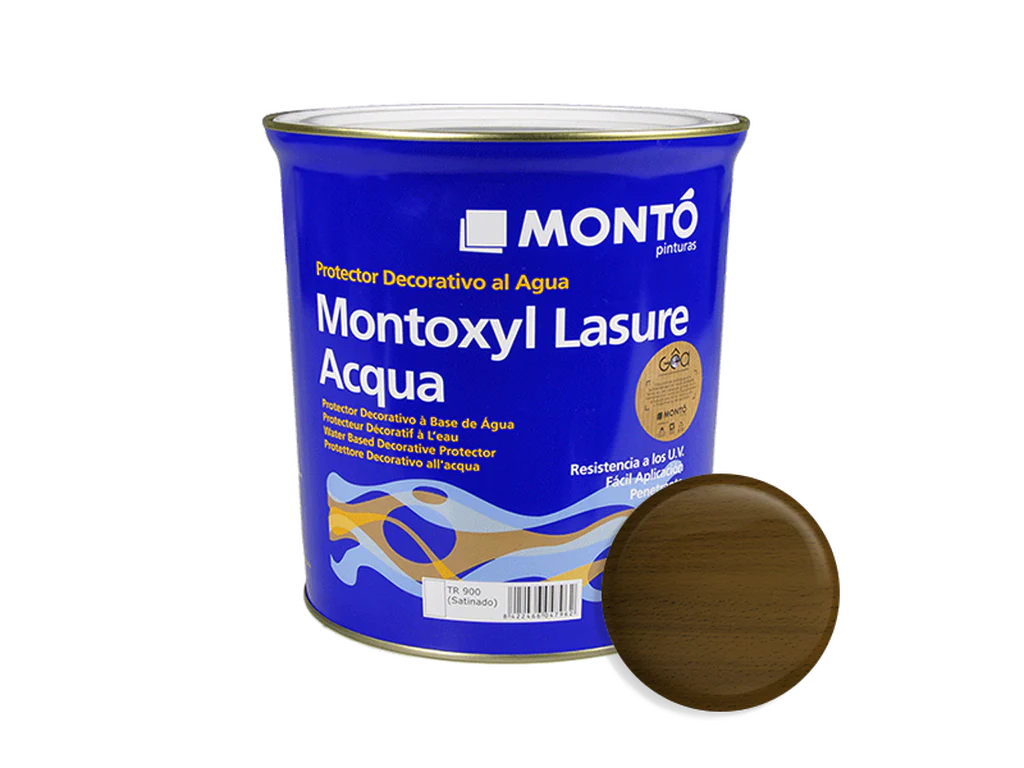 Montoxyl Lasure Acqua Satinado | Lasure al Agua para Madera Interior y Exterior | Protección UV y Poro Abierto - Image 19