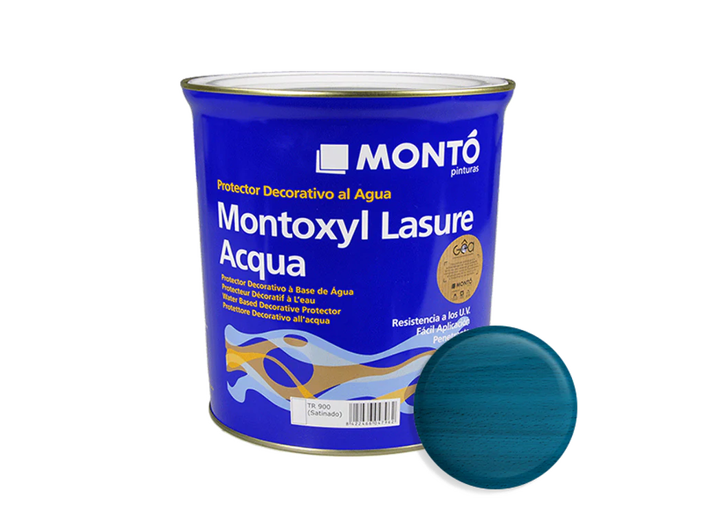 Montoxyl Lasure Acqua Satinado | Lasure al Agua para Madera Interior y Exterior | Protección UV y Poro Abierto - Image 3
