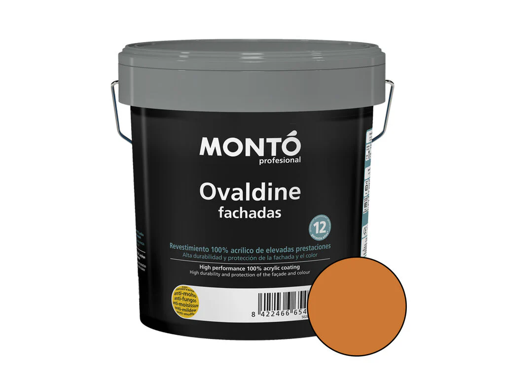 Pintura de fachadas premium: Ovaldine Fachadas (4 Litros). Coloreable - Image 14