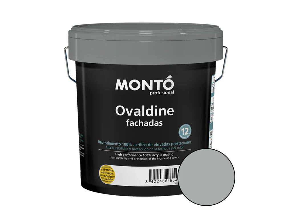 Pintura de fachadas premium: Ovaldine Fachadas (4 Litros). Coloreable - Image 18