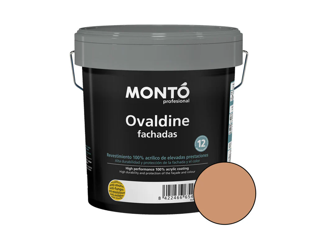 Pintura de fachadas premium: Ovaldine Fachadas (4 Litros). Coloreable - Image 24