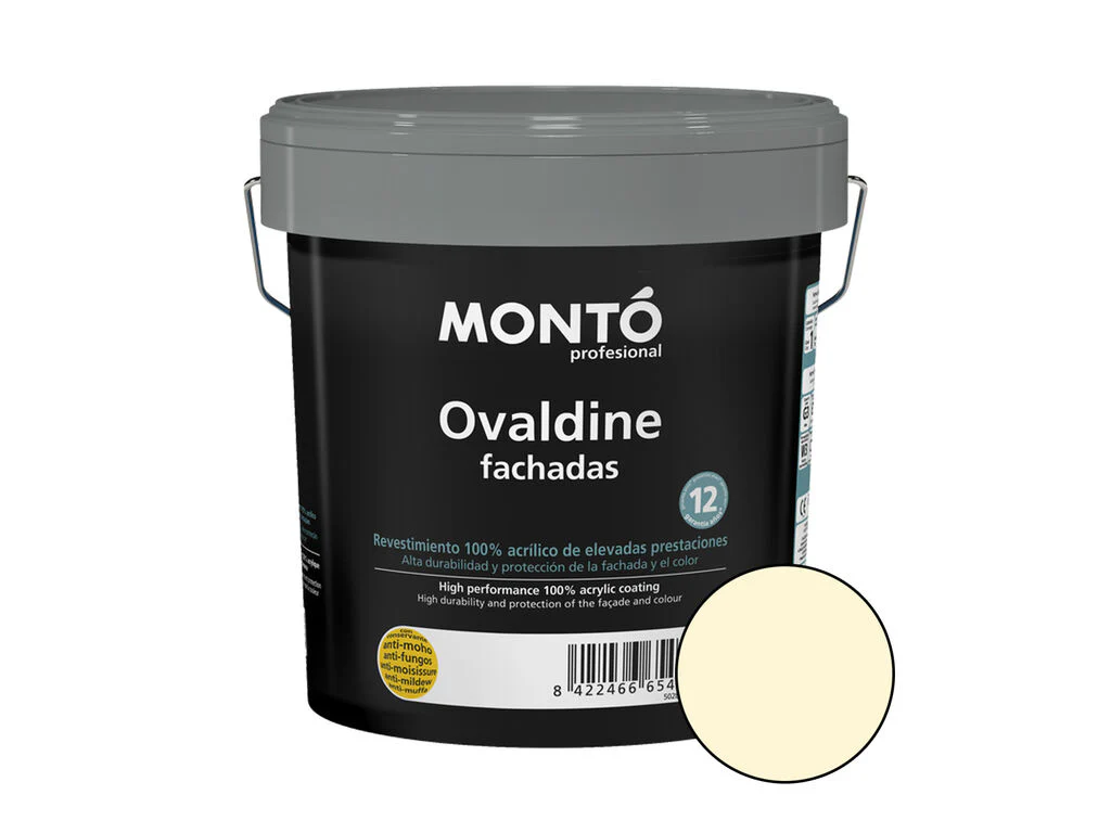 Pintura de fachadas premium: Ovaldine Fachadas (4 Litros). Coloreable - Image 33