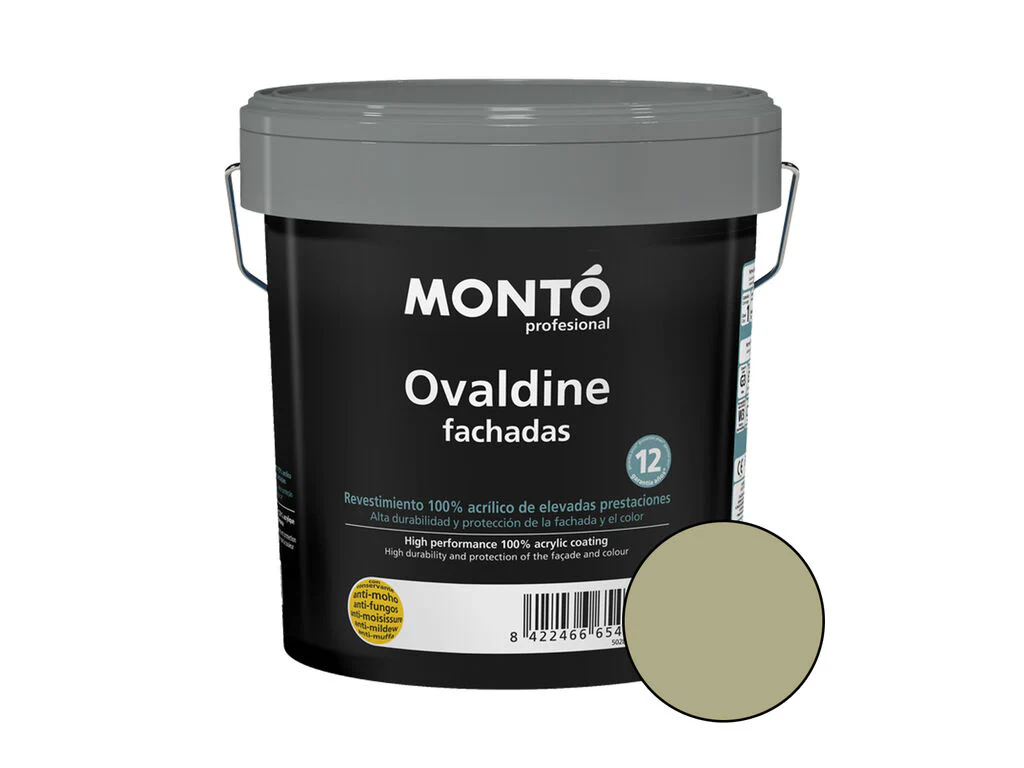 Pintura de fachadas premium: Ovaldine Fachadas (4 Litros). Coloreable - Image 37
