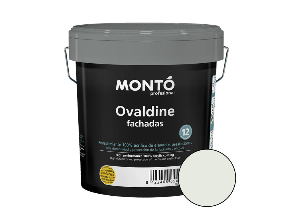 Pintura de fachadas premium: Ovaldine Fachadas (4 Litros). Coloreable - Image 38