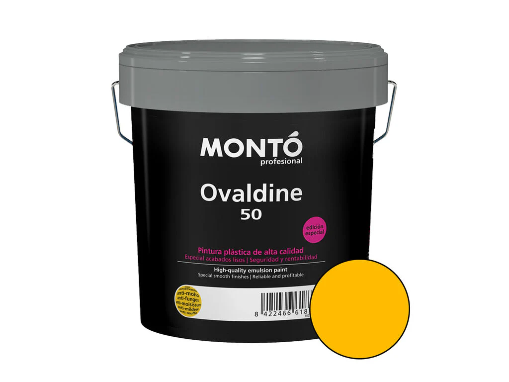 Pintura Plástica Premium: Ovaldine Mate 50 (4 Litros). Coloreable - Image 12
