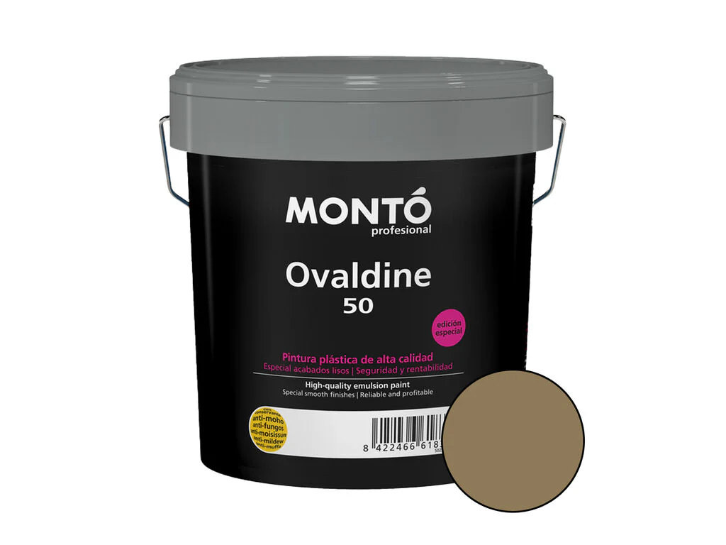 Pintura Plástica Premium: Ovaldine Mate 50 (4 Litros). Coloreable - Image 13