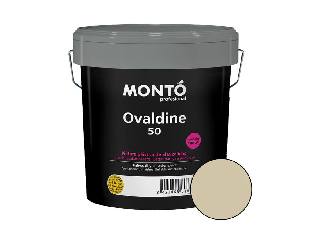 Pintura Plástica Premium: Ovaldine Mate 50 (4 Litros). Coloreable - Image 15