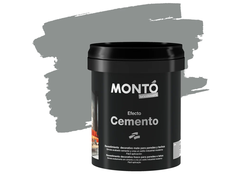 Pintura Efecto Cemento Bricolovers | Acabado Industrial Mate Texturizado | Interior y Techos (Gris o Gris Claro) - Image 4